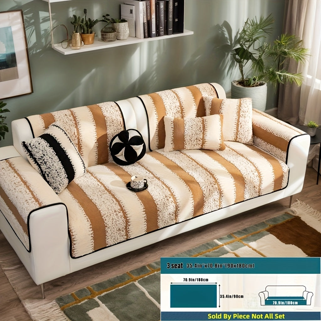 Luxury Sofa Cushion Thickened Non-Slip Plush Sofa Cushion | Light Luxury Classic Design, All-Season Comfort for Sectional & Modular Sofas - Machine Washable, Upgraded