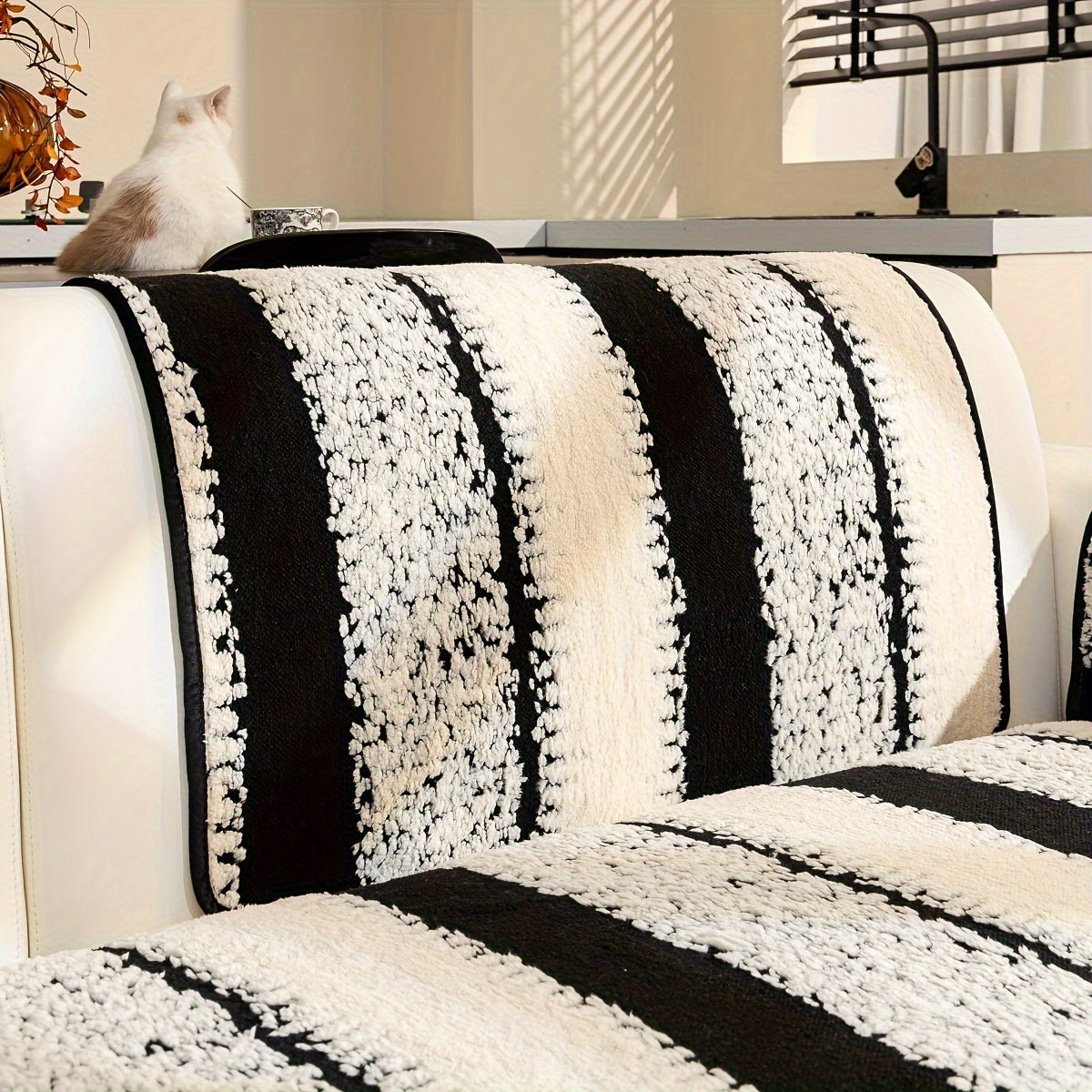 Luxury Sofa Cushion Thickened Non-Slip Plush Sofa Cushion | Light Luxury Classic Design, All-Season Comfort for Sectional & Modular Sofas - Machine Washable, Upgraded