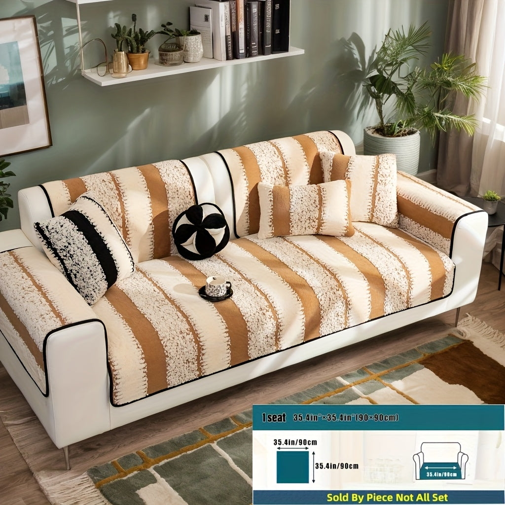 Luxury Sofa Cushion Thickened Non-Slip Plush Sofa Cushion | Light Luxury Classic Design, All-Season Comfort for Sectional & Modular Sofas - Machine Washable, Upgraded