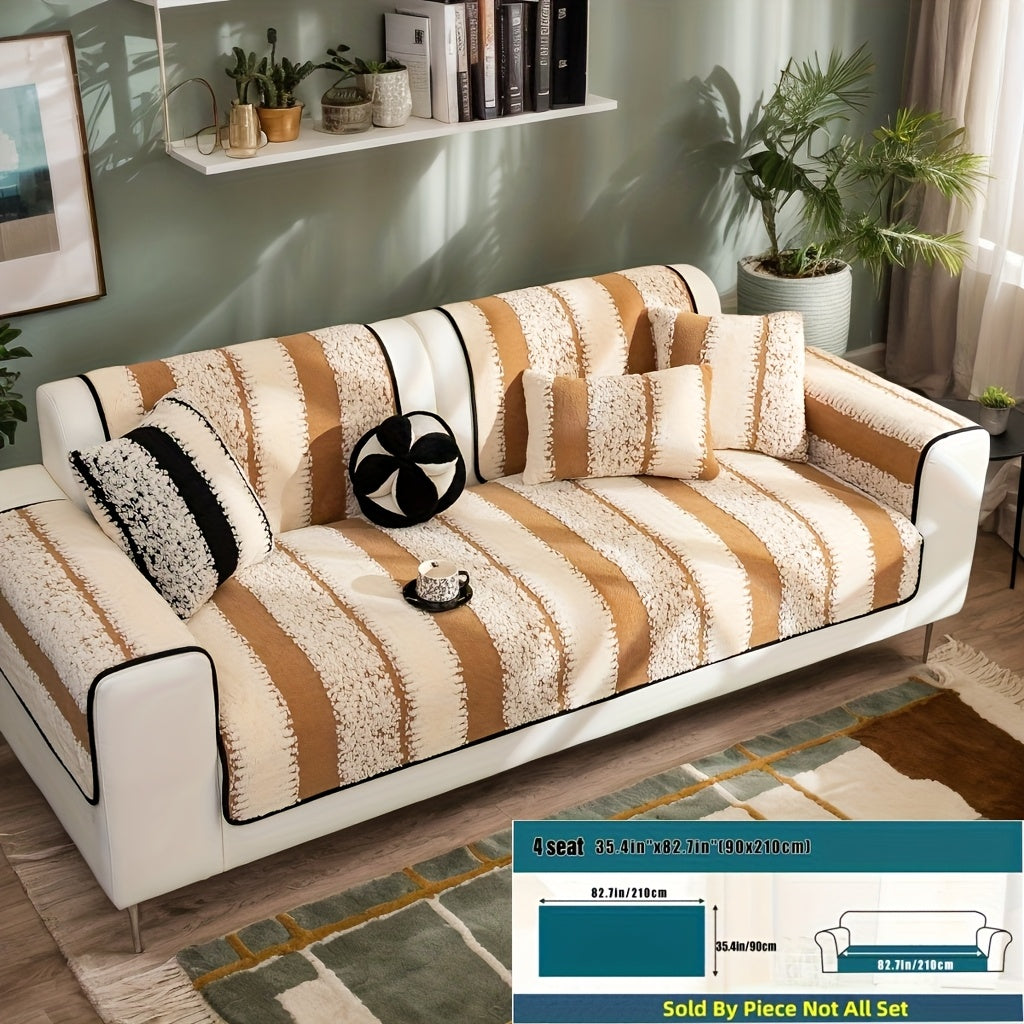 Luxury Sofa Cushion Thickened Non-Slip Plush Sofa Cushion | Light Luxury Classic Design, All-Season Comfort for Sectional & Modular Sofas - Machine Washable, Upgraded