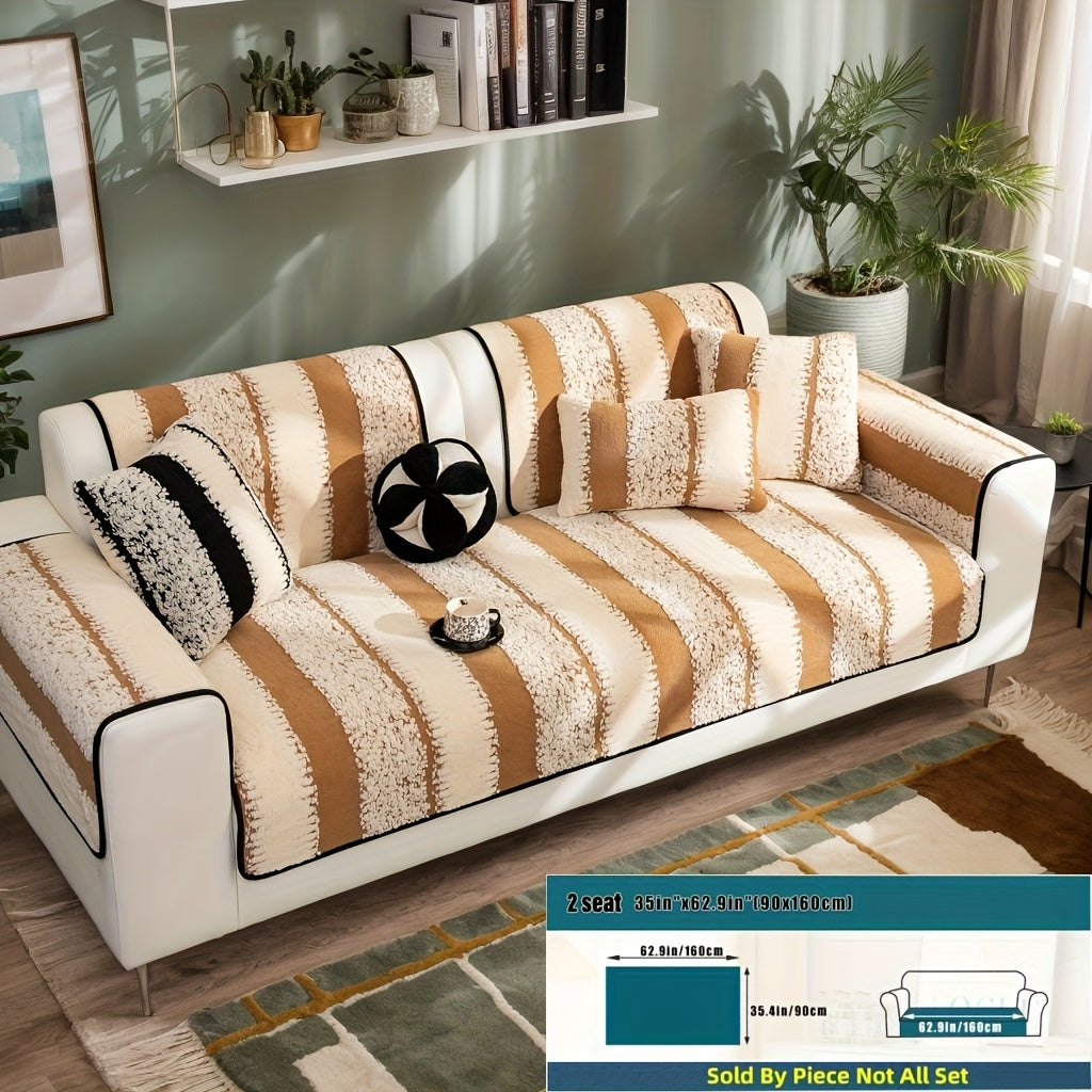 Luxury Sofa Cushion Thickened Non-Slip Plush Sofa Cushion | Light Luxury Classic Design, All-Season Comfort for Sectional & Modular Sofas - Machine Washable, Upgraded